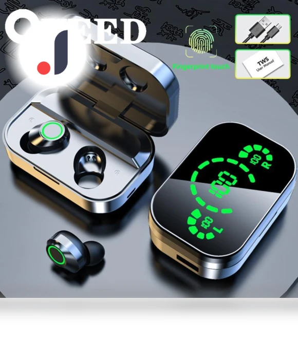 Wireless Bluetooth Earbuds — In-Ear Headphones, QUEED