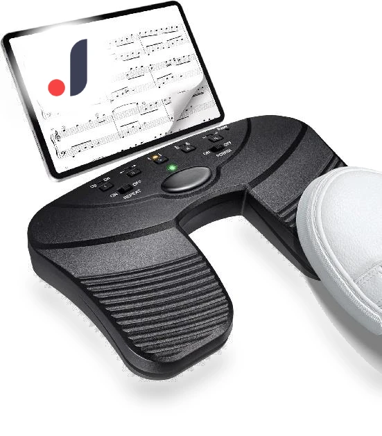 Wireless Rechargeable Bluetooth Page Turn Pedal — Pedals, Bobo Life