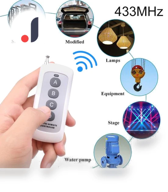 Wireless Remote Control Switch Controller — Remote Controls, EDC Toy