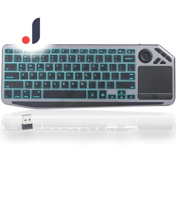Wireless TV Keyboard with Touchpad — Keyboards, SeenDa