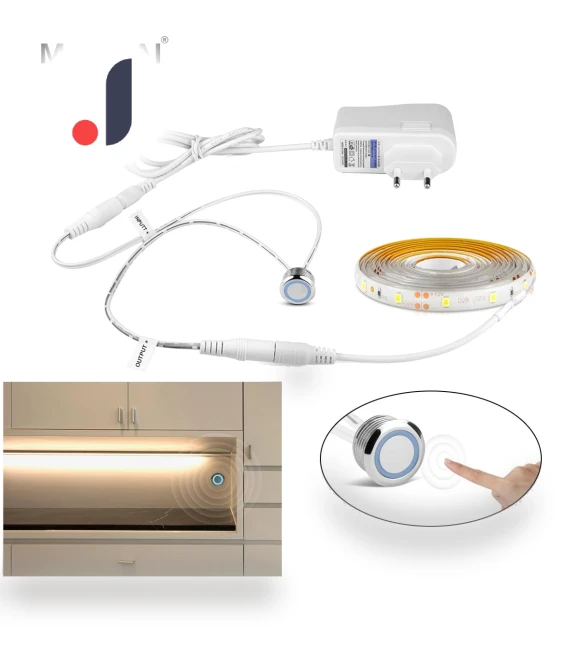 12-in-1 SMD LED Strip Light with Dimmer and Touch Switch — LED Strips, MALITAI