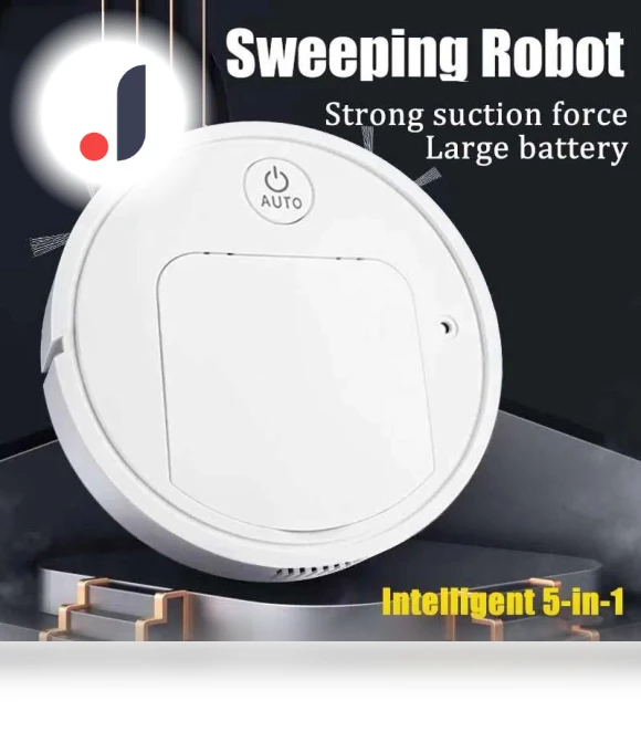 4-in-1 Sweeping Robot for Floor Washing and Vacuuming — Smart Cleaning Robots, Trendy Accessorie