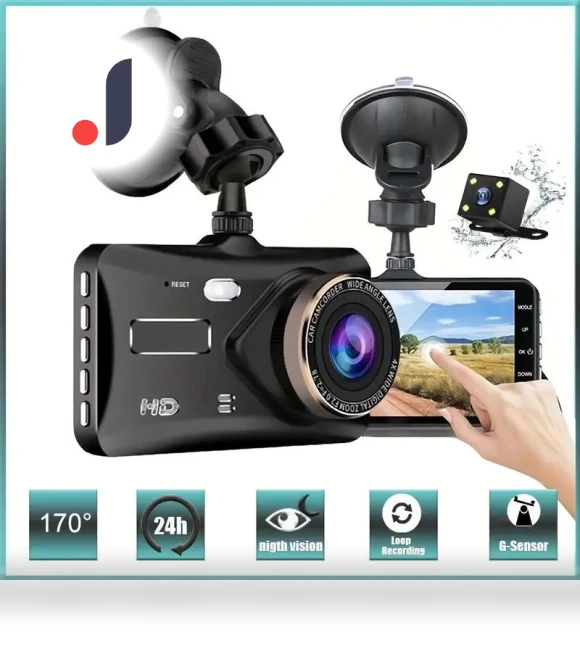 4-inch Touchscreen Car Dash Cam — Dashboard Cameras, LIAESMART