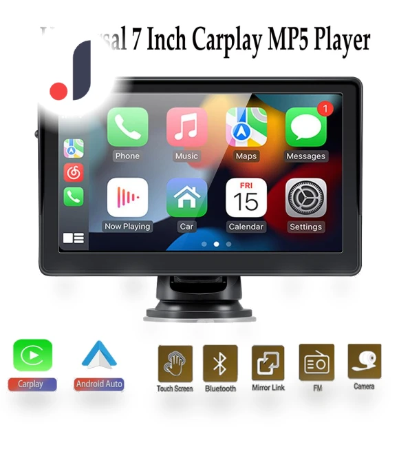 7-inch Portable Wireless Carplay Android Auto Radio — Stereo Receivers, Yousui Auto parts