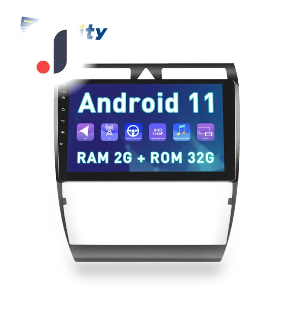 9-inch HD Touchscreen Android Car Radio — Stereo Receivers, Hikity