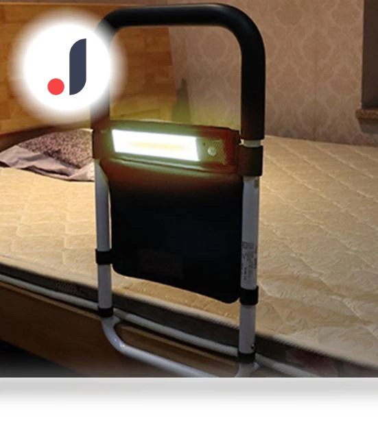Adjustable Bed Rail with Touch Lighting — Bathroom Safety Essentials, Magic Kitchen