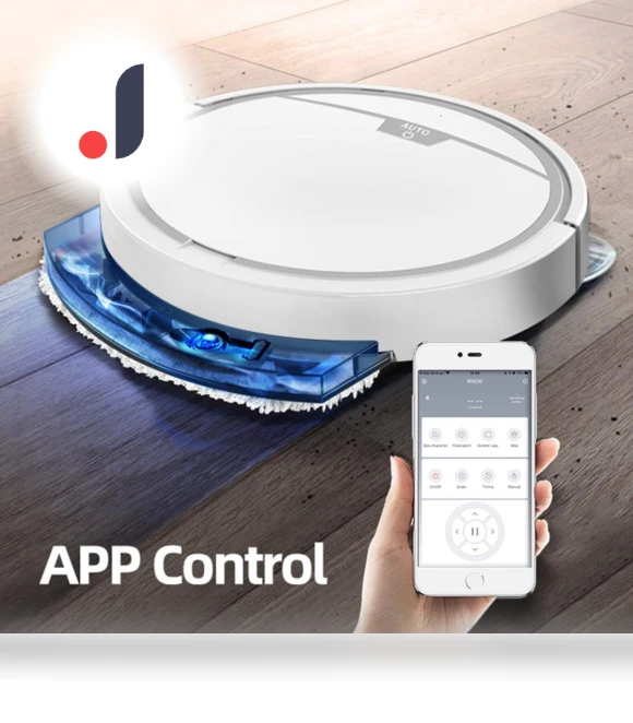 Automatic Control Floor Cleaning Vacuum — Smart Cleaning Robots, MR J