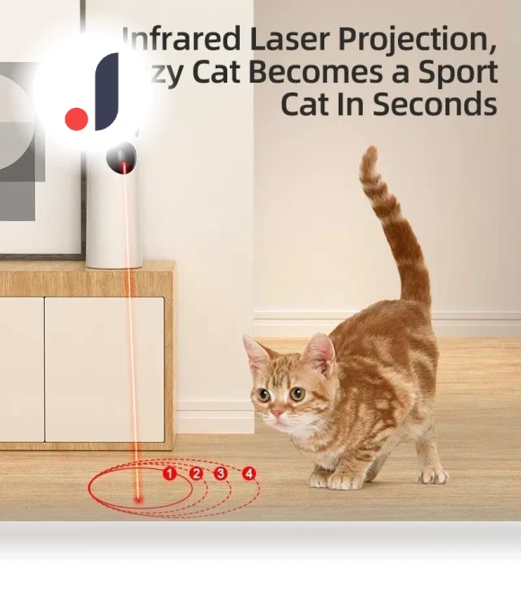 Automatic Laser Cat Toy — Cat Playthings, PetGuider