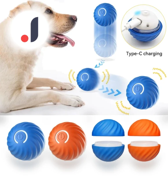 Automatic Moving, Jumping, Rolling Smart Ball — Automatic Launchers, RW-MARTKE