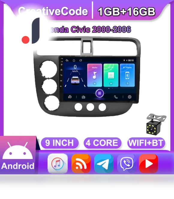 Car Radio with Touch Screen GPS Navigation Multimedia Player — Stereo Receivers, CreativeCode
