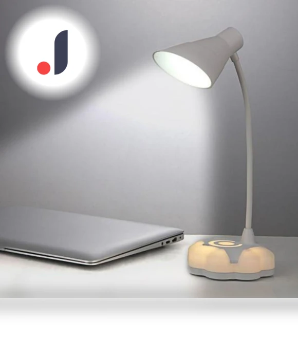 Creative Eye-Protection Desk Lamp with USB Charging — Study & Desk Lighting, L.RIDING PULO