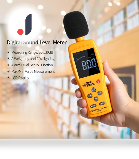 Digital Sound Level Meter — Sound Meters, Kkmoon