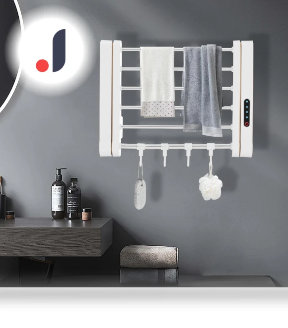 Electric Heated Towel Rail — Towel Warmers, Warmth Home