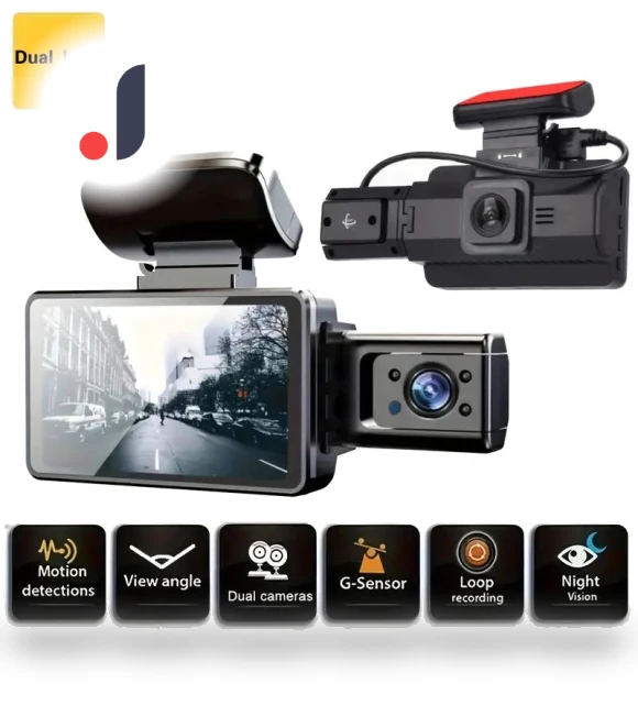 HD Dual Lens Car DVR — Dashboard Cameras, LIAESMART
