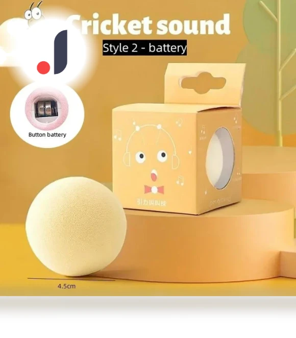 Interactive Cat Toy Ball — Cat Playthings, Pet Zooo