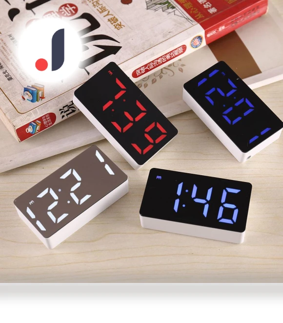 LED Mirror Alarm Clock — Alarms & Clocks, inne