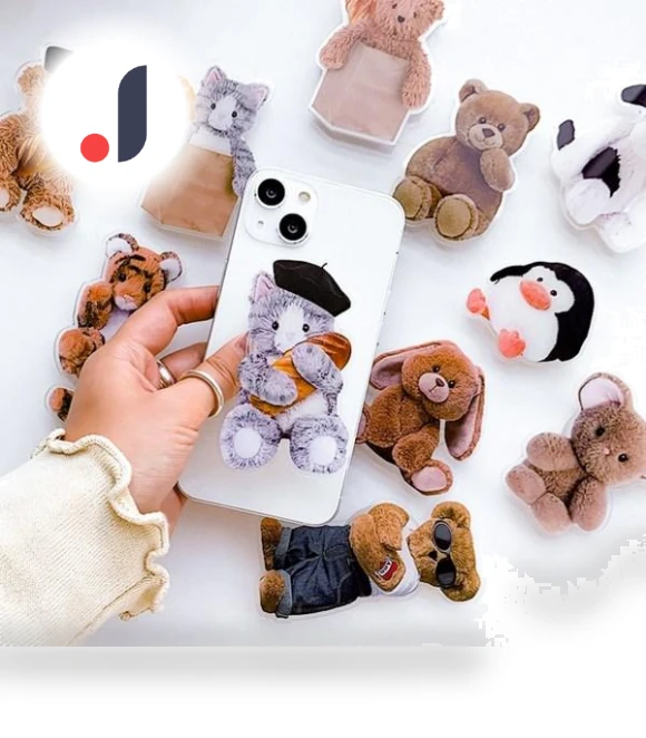 Luxury Kitsch Style Case — Phone Charms, Board M Factory
