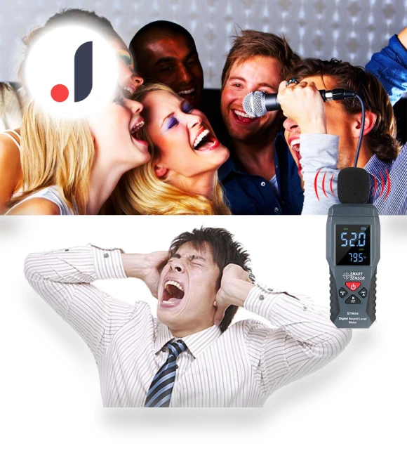 Mini Digital Sound Level Meter — Sound Meters, Kkmoon