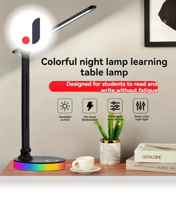 Multifunctional Desktop LED Lamp — Study & Desk Lighting, Great3C