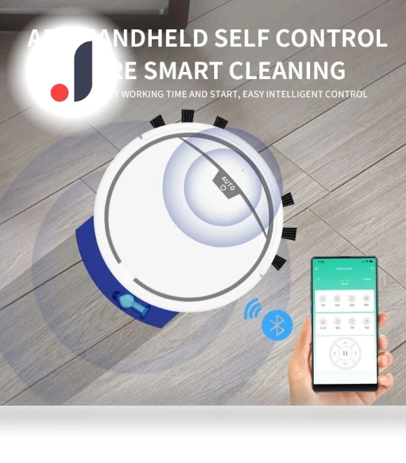 Robot Vacuum for Dry and Wet Cleaning — Smart Cleaning Robots, HMC