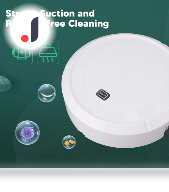 Robot Vacuum for Sweeping and Mopping Floors 3 in 1 with USB Charging — Smart Cleaning Robots, TaoPo Directs