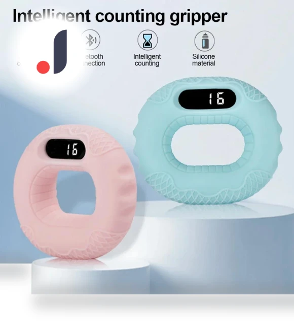 Smart Bluetooth Video Page Turner Counter with Silicone Ring for Finger Exercises and Rehabilitation — Wearable Accessories, Baty