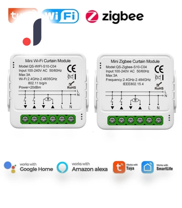 Smart Curtain Switch Module — Smart Home Hubs & Controllers, Photography