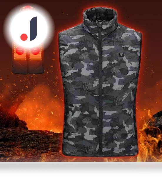 Smart Heating Vest — Vests, Youkeme