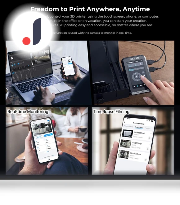 Smart Pad with 4.3-inch IPS Touch Screen and Camera — 3D Printer Control & Driver Modules, Creality