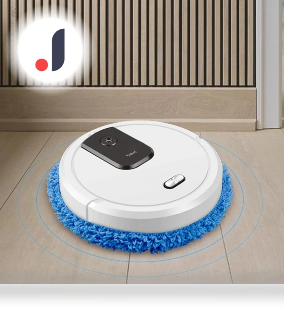 Smart Robot Vacuum for Sweeping and Wet Cleaning — Smart Cleaning Robots, Trendy Accessorie