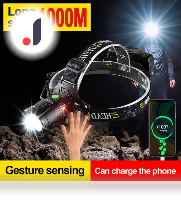 Smart Sensor Headlamp Flashlight — Flashlights, paweinuo 03
