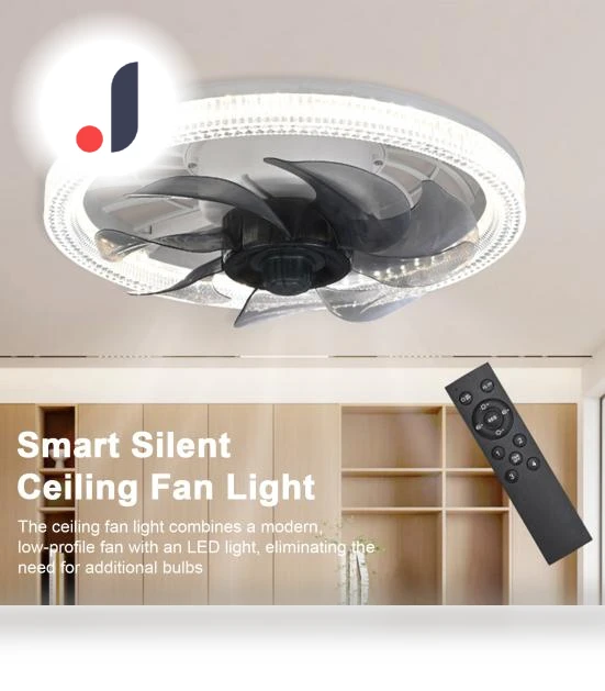 Smart Silent Ceiling Fan 2-in-1 — Ceiling Fans, dooob
