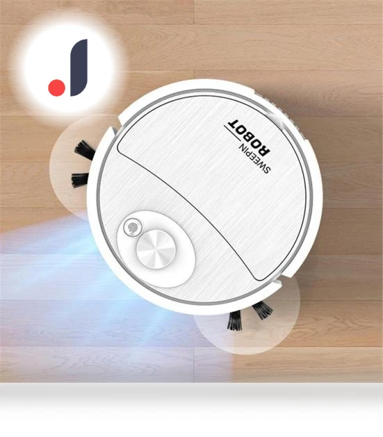 Smart Sweeping Robot Vacuum — Smart Cleaning Robots, Amusedly