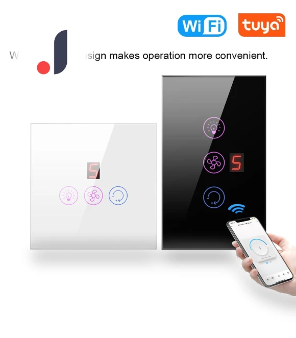 Smart Touch Screen Fan Light Switch — Ceiling Fan Wall Controls, 3d printing machine