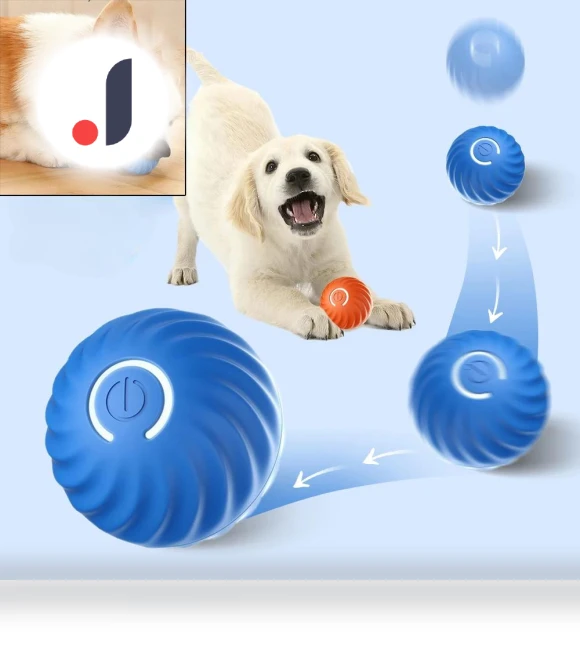 Smart Toy Ball for Dogs — Interactive Animal Companions, HeyLife