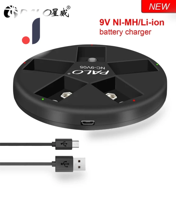 Smart USB 9V Battery Charger — Chargers, PALO