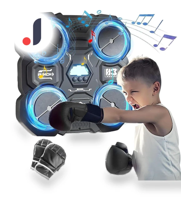 Smart Wall-Mounted Boxing Trainer — Boxing Training Gear, HappyToy