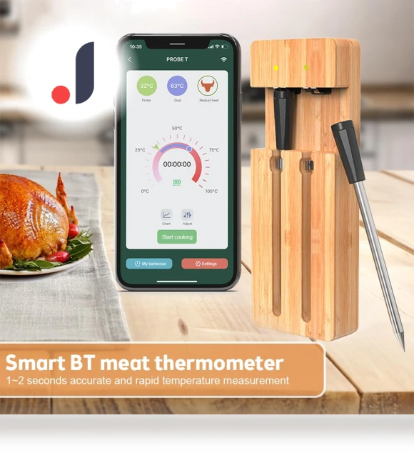 Smart Wireless Meat Thermometer — Thermometers, TOMTOP JMS
