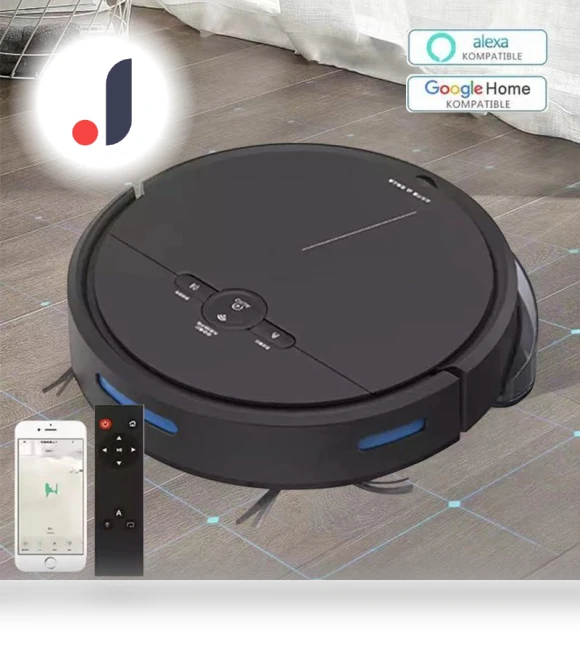 Smart Wireless Wi-Fi Robot Vacuum — Smart Cleaning Robots, RW-electronic