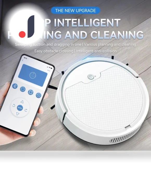 Super Quiet Smart Household Robot Vacuum — Smart Cleaning Robots, SKIYER