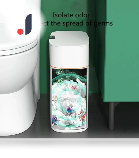 Touch Sensor Trash Can — Waste Baskets, TOP-HOME MALL