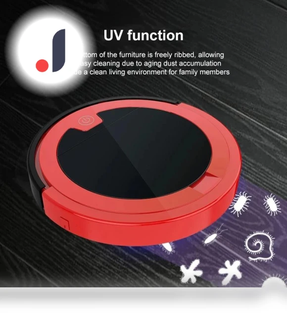 Ultraviolet Sweeping Robot — Smart Cleaning Robots, Trendy Accessorie