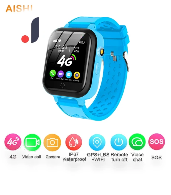 Waterproof Kids Smart Watch with GPS Tracker — Wearable Accessories, ESSAGER