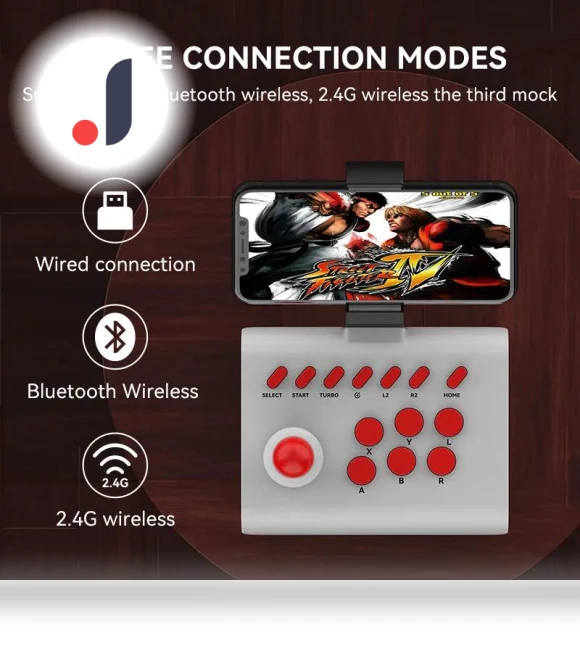 Wireless Arcade Controller — Gaming Controllers, TECTINTER