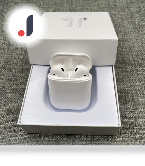 Wireless Bluetooth Earbuds with Touch Control — On-Ear Headphones, New case