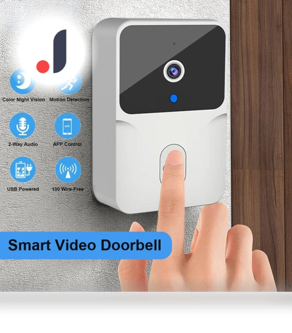 Wireless HD Video Doorbell — Smart Home Security, Yoghurt