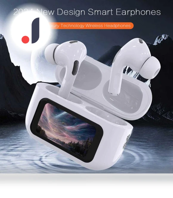 Wireless Smart Headphones with Touch Screen — Over-Ear Headphones, QLY Online