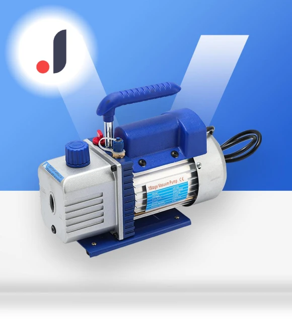 Handheld Integrated Vacuum Pump with Rotating Refrigerant for AC Maintenance — Line Repair Tools, Zeblaze