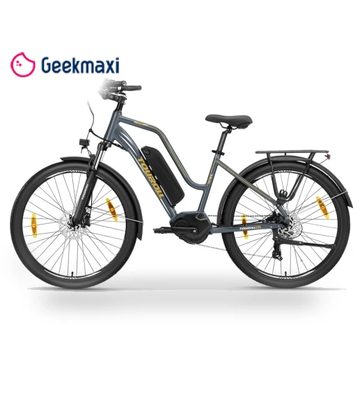 Electric Bike with Mid-Drive Motor — Electric Vehicles, Touroll