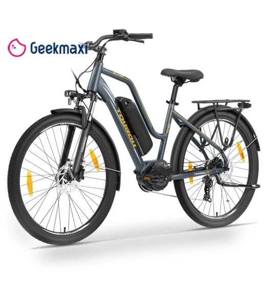 Electric Bike with Mid-Drive Motor — Electric Vehicles, Touroll